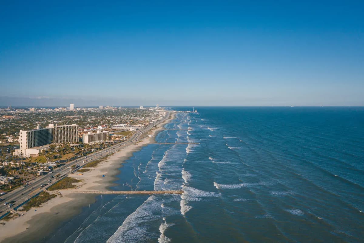 Aerial Photography of Galveston, Texas 8